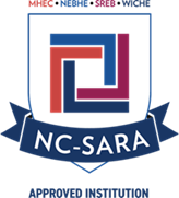 The seal of NC-SARA designating Texas A&amp;M Distance Education as an approved institution